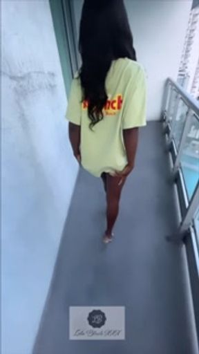 LOLA BLACK XXX IN MIAMI BEING A HOT SUGAR BABY