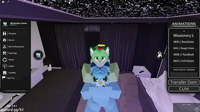 Roblox furro me hace chupar su pene