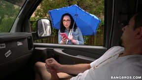 Scarletts wilder Ritt im berüchtigten Bang Bus (bb14917)