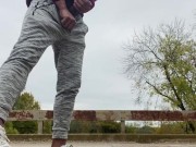 Bbc almost caught flashing outdoors