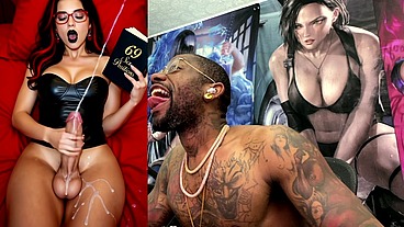 Transgender StepMom Jerks Off While Cumming And Reading Smut, AI Generated