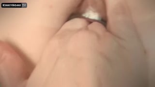 Amateur Couple - Guy's anal hole. Self cumshot in two mouths. Unusual kinky anal toy.