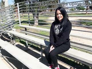 Yolanda Yamz And Rome Major In Curvy mother I'd like to fuck Outside Park Excitement!