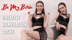 Be My Bitch: Creative Humiliation Tasks - Playful & Cruel JOI Challenge - Embarrassing Masturbation Instructions, Humiliating Assignment, Foot Slave Training, Sensual Tease & Painful Torment - Femdom POV Clip by Leda von Thrill - HD Video MP4 1920 x 1080p