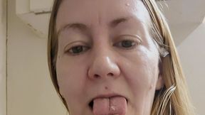 Nose picking blowing booger eating hiding on toilet