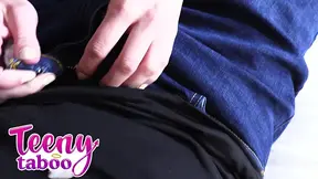 Desperate student gets a creamy pawn in teacher's office