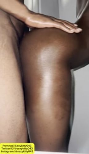 Cheating Ebony Taking Backshots From Her Neighbor!!!