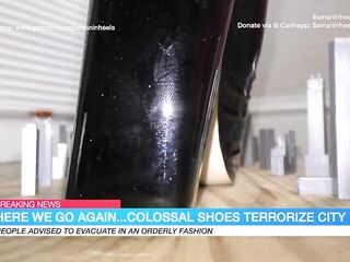 amaninheels - Massive Crossdresser - Biggest Loafers in the Town (teaser)
