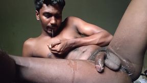 Playing with Myself When I Am Alone at My Home, I Love to Jerk, Fingering My Hole, Play with My Balls and Cum Like No Other