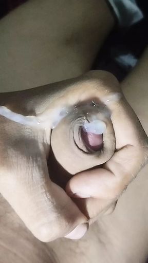 Big dick with lots of cream pie.              #masturbate #men