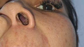 The depths of my nose