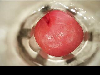 Cuming into Fleshlight with webcam inside soloboy homosexual
