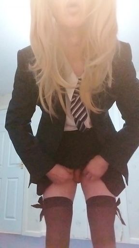 Cindy Loves Her Uniform