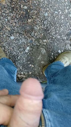 Hard Cock , pee and jercking off