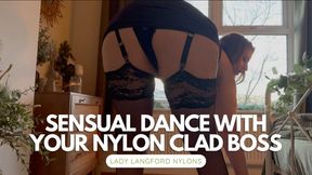 Watch Me Change, Watch Me Dance - Sensual Stocking Tease - Boss Fantasy