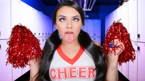 ASMR Cheerleader GANGBANG with football team