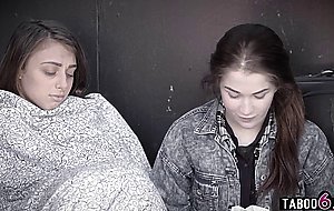Homeless teen lesbians Gia Derza and Evelyn Claire need a better life