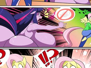 Twilight&#039;s giantess growth potion Part1 - expansion anime comic