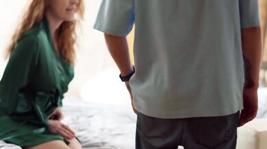 Step Mom’s Forbidden Secret with Stepson? Gets Stuck & Fucked!