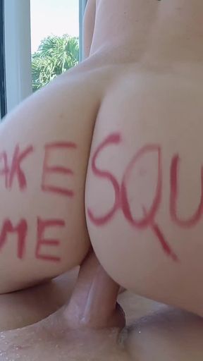 Make Me SQUIRT! Double Creampie &amp; Endless Squirting   Clip 1