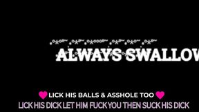 AUDIO ONLY - Become prepared and motivated to perform ass to mouth BJS