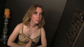 Cock lover Aaliyah Avatari sucks the dick of a priest in a confession room