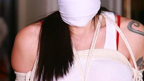 Gorgeous Cassandra is a FURIOUS, Super Frustrated, Tightly Bound, Gagged, Hopping MAD Babysitter! RE ENCODE 2025 *NEW PREVIEW*