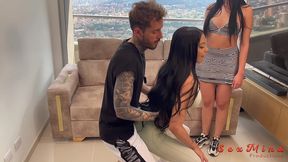 yenifer chacon and rebecca jhonson are hot venezuelan pornstars that love to fuck with their coaches