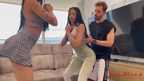 yenifer chacon and rebecca jhonson are hot venezuelan pornstars that love to fuck with their coaches