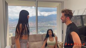 yenifer chacon and rebecca jhonson are hot venezuelan pornstars that love to fuck with their coaches