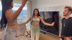 yenifer chacon and rebecca jhonson are hot venezuelan pornstars that love to fuck with their coaches