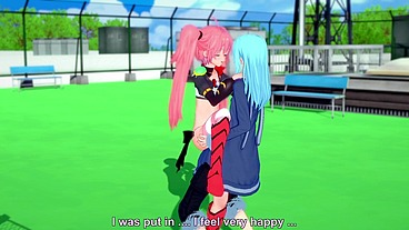 Rimuru fucks Milim standing up - The time i got reincarnated as a slime Parody