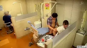 Japanese dentist risky sex at work with Nao Kiritani