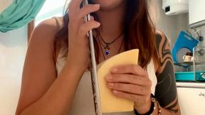 Grating Cheese and Spilling My Kinky Bondage Secrets!!