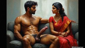 Indian bhabhi taking her first bbc hot indian bhabhi sex desi hardcore fucking big cock