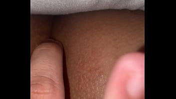 19 year old fingering themself after getting stretched out by BBC Size toy- Tribguy18