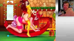 Horny Catgirls Get Wild in Doggy Style This Merry Christmas FAP CEO