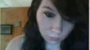 Cute and chubby German teen chats with me on webcam naked