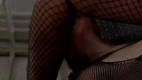 ”FemDom Lesbian BDSM w Cooter Trooper Luna Star!”