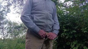 Pissing Pants, Wanking in the Woods Wearing Cords - Rockard Daddy