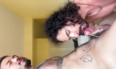 He traveled just to take my cock hard and deep watch fu
