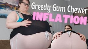 Greedy Gum Chewer Gets Inflated! - WMV