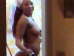 Voyer epony nathalie in bathroom
