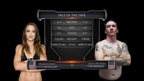 cheyenne jewel vs jason michaels mixed wrestling