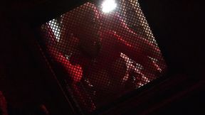 delta white has her pussy worked over in the red room