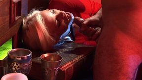 delta white has her pussy worked over in the red room