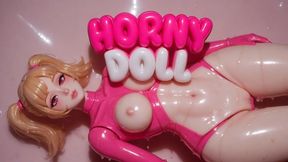 TRANSFORMATION - Woman Buys Antique Porcelain Doll from Strange Shop, Transforms into Hollow Glossy Plastic Sex Doll with Perfect Round Plastic Orbs and Tight Artificial Fuckhole, Then Used and Posed by Owner (Erotic Audio)