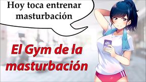 Spanish JOI Roleplay – Steamy Gym Session Teaches New Masturbation Techniques