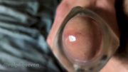 Massaging my Big Cock in a Tenga Sleeve