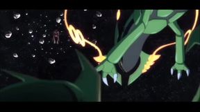 MEGA RAYQUAZA VS DEOXYS BRIGA MAIS EPICA DE TODOS OS TEMPOS